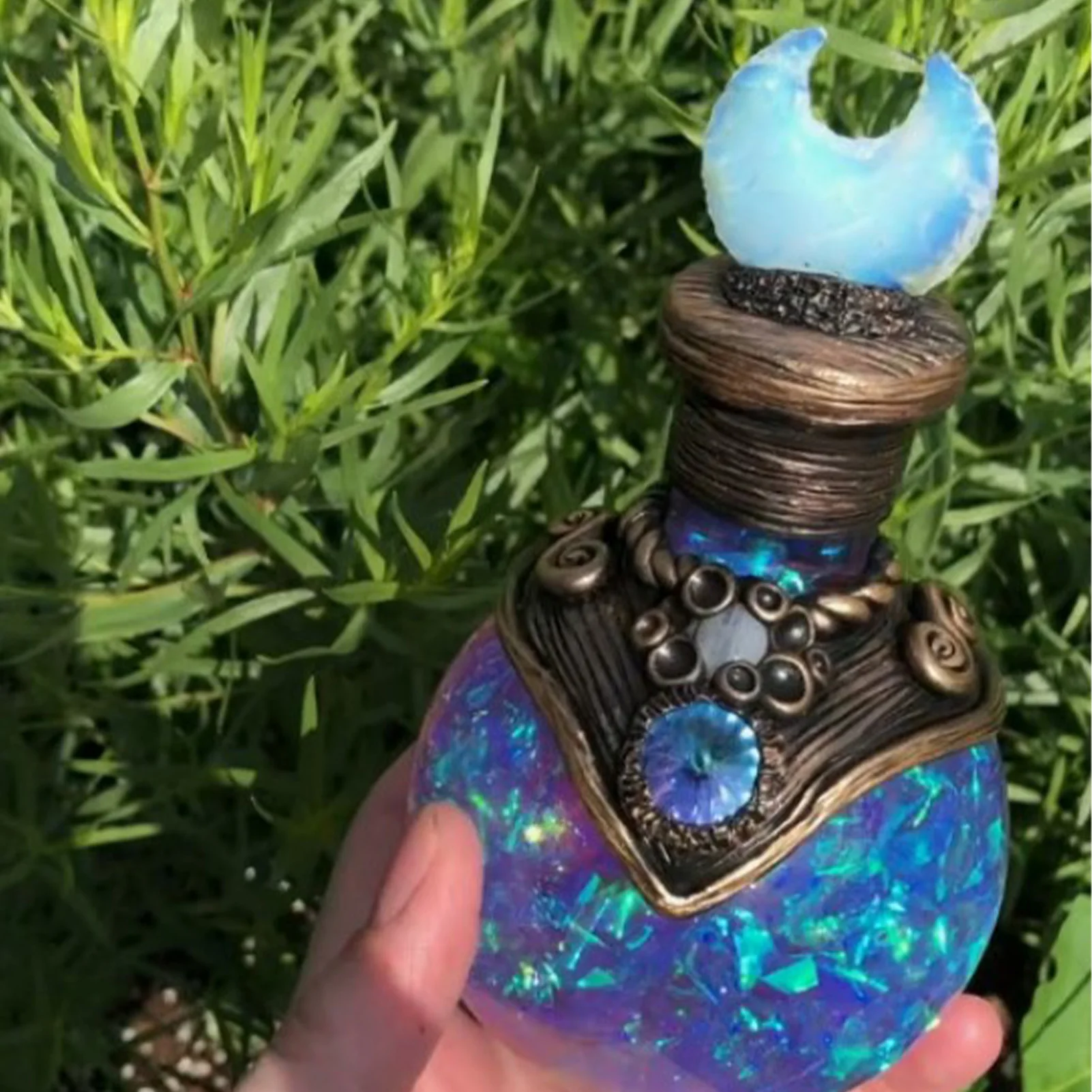 Magic Potion Bottles Vintage Moon Magic Potion Craft Potion Handmade