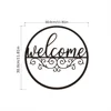 Metal Welcome Sign 2