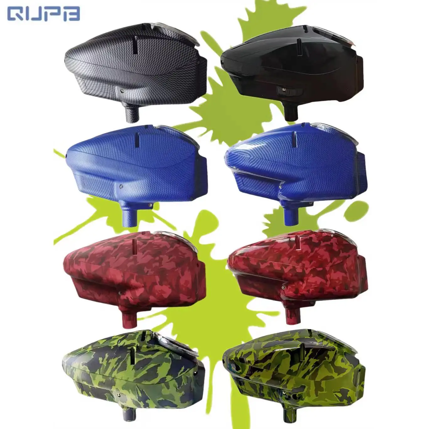 Paintball Speed Ball Loader Electric,180 Rounds Full Automatic Hopper