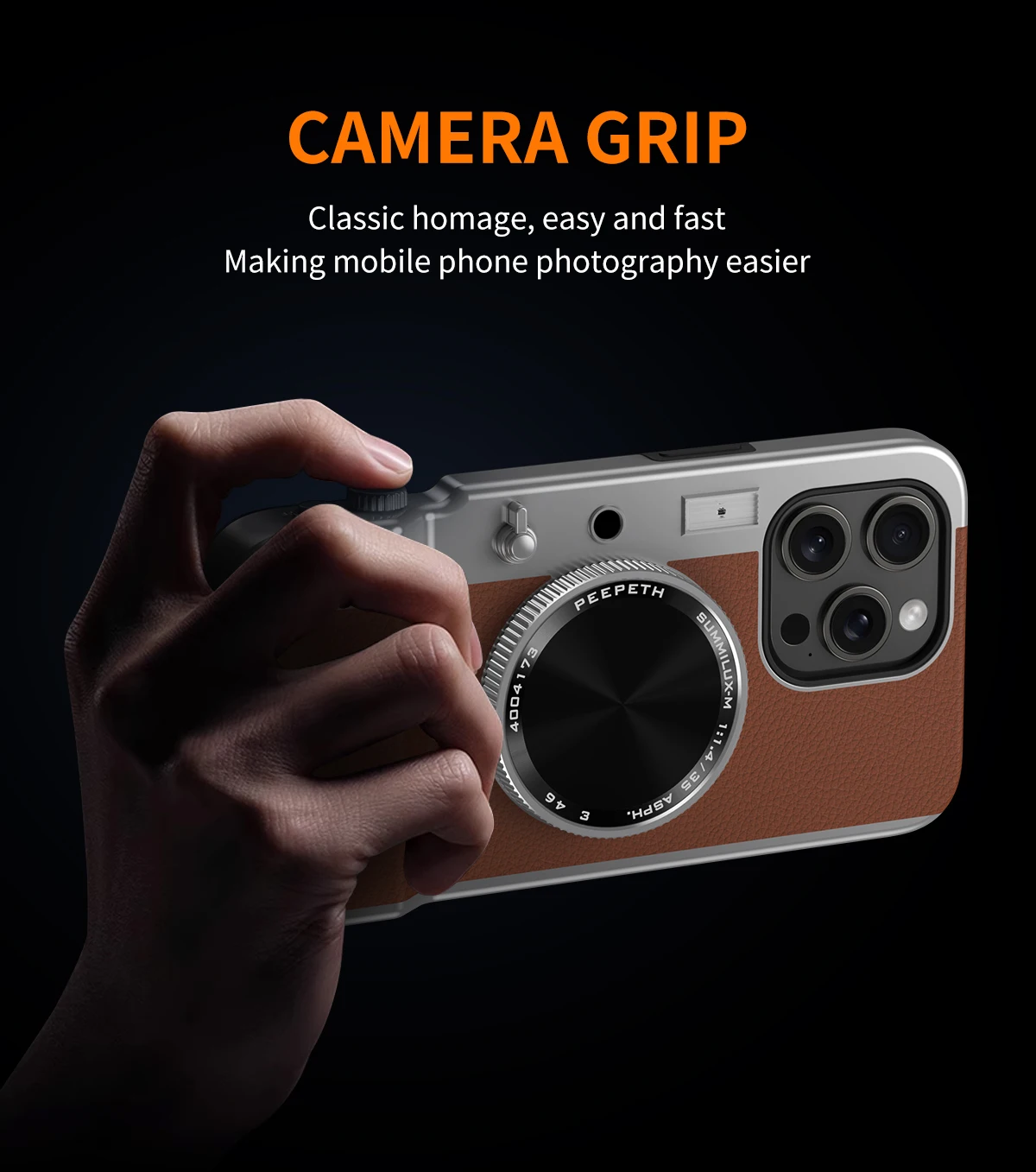 funda de telefono con cámara para iPhone Bluetooth multifuncional magnética Retro para iPhone 16 15 14 13 12 11 Pro Max cubierta a prueba de golpes con espejo cosmético » funda de telefono con cámara para iPhone
