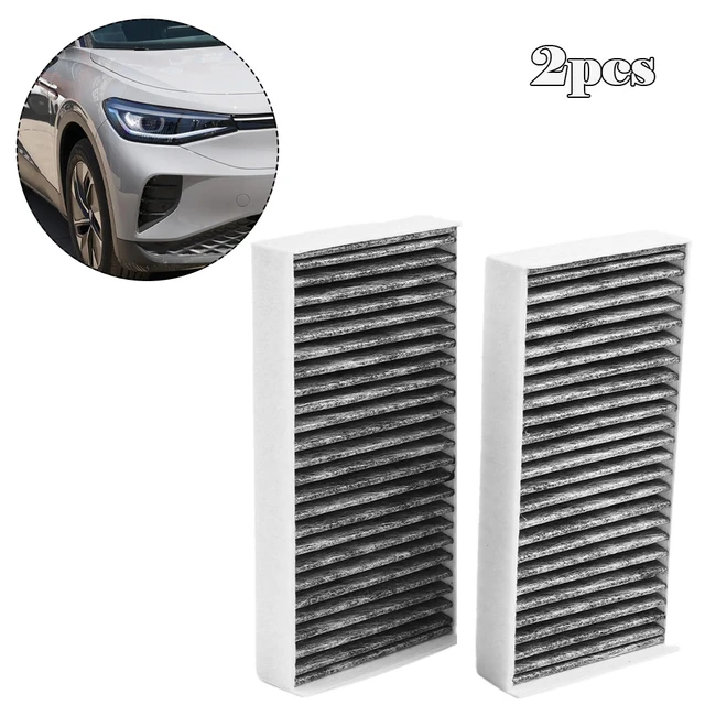 2 stücke Auto Klimaanlage Filter Element Für Volkswagen ID.4X ID.6X ID4 ID6  CROZZ Ersetzen Zubehör Teile - AliExpress