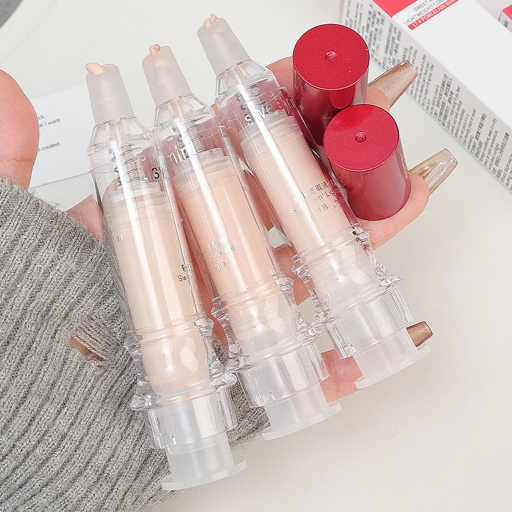 Moisturizing Oil Control Concealer Pen Modify Skin Tone Cover Acne Spots Dark Circles Matte Foundation Cream Makeup Cosmetics 6