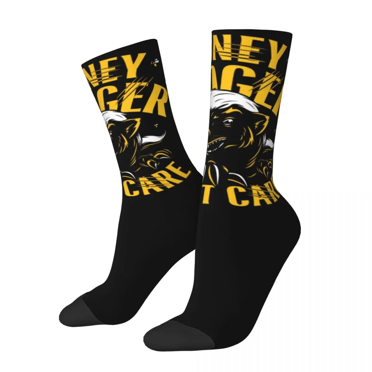 Honey Badger cosy Unisex Socks Running Interesting Four Seasons Socks uss enterprise star trek cosy unisex socks hiking interesting four seasons socks