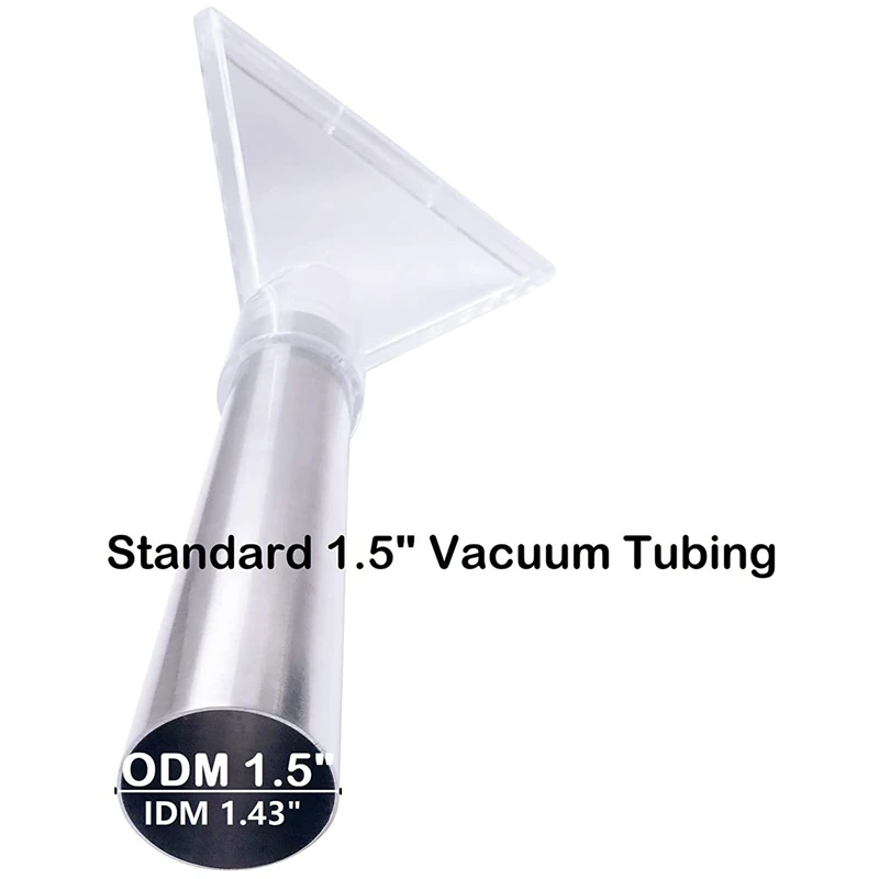 Upholstery Carpet Cleaning Attachment Hand Wand With Viewing Head Auto Detailing Vacuum Head Hand Tool-ABNF