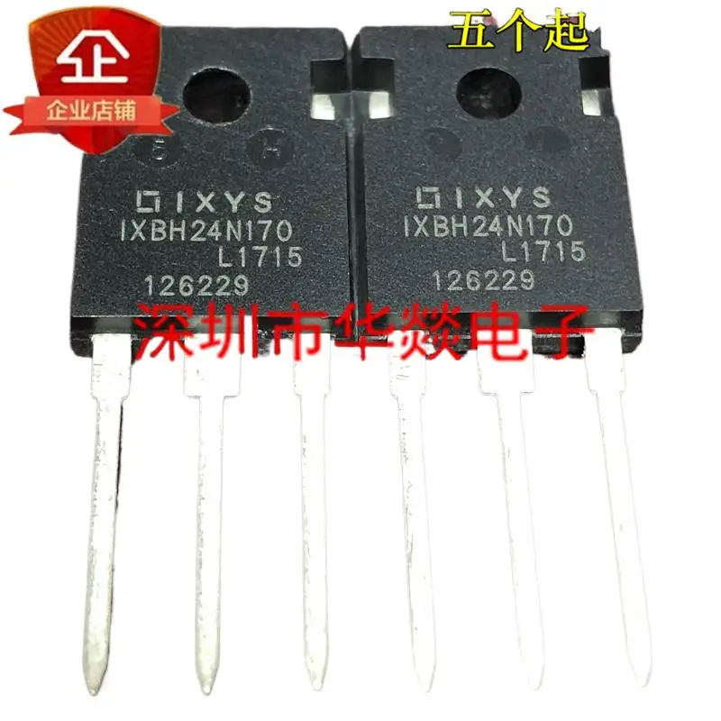 

5 шт. IXBH24N170 TO-247 1700V 24A