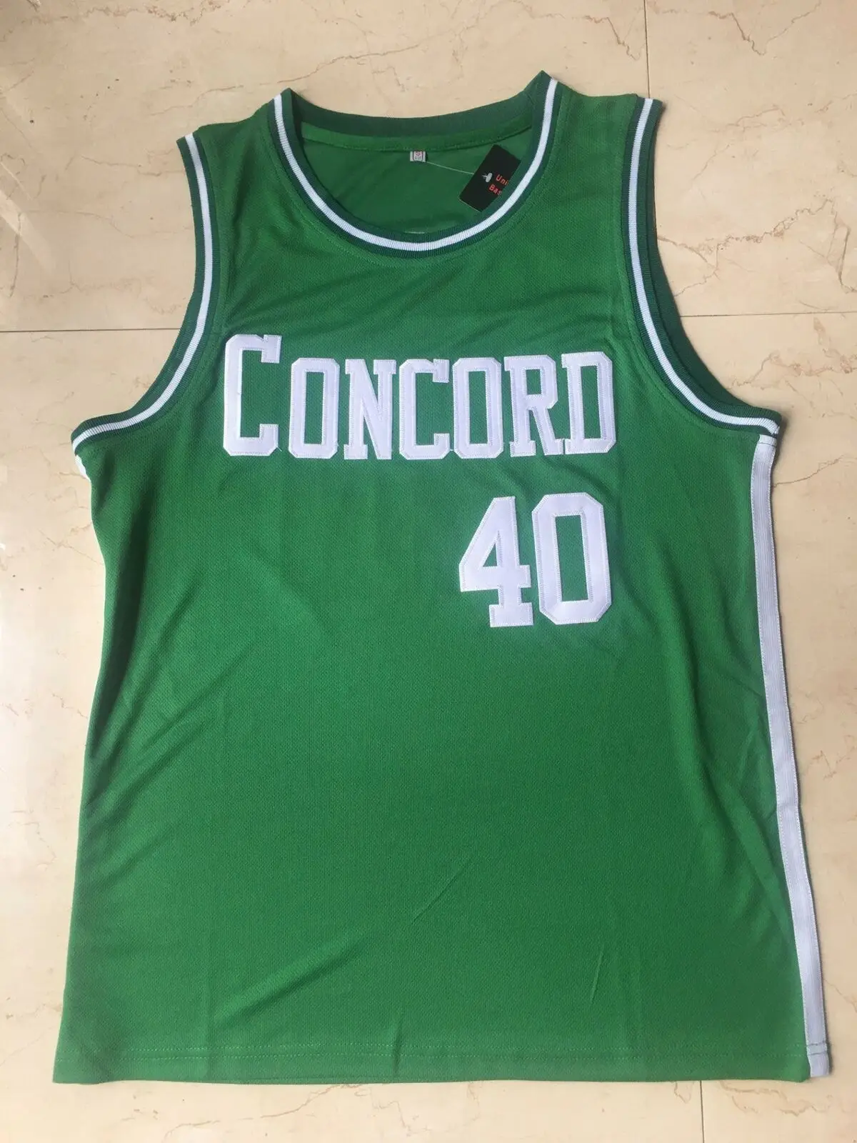 ConcordAcademy40ShawnKempHighSchoolCollegeBasketballJersey