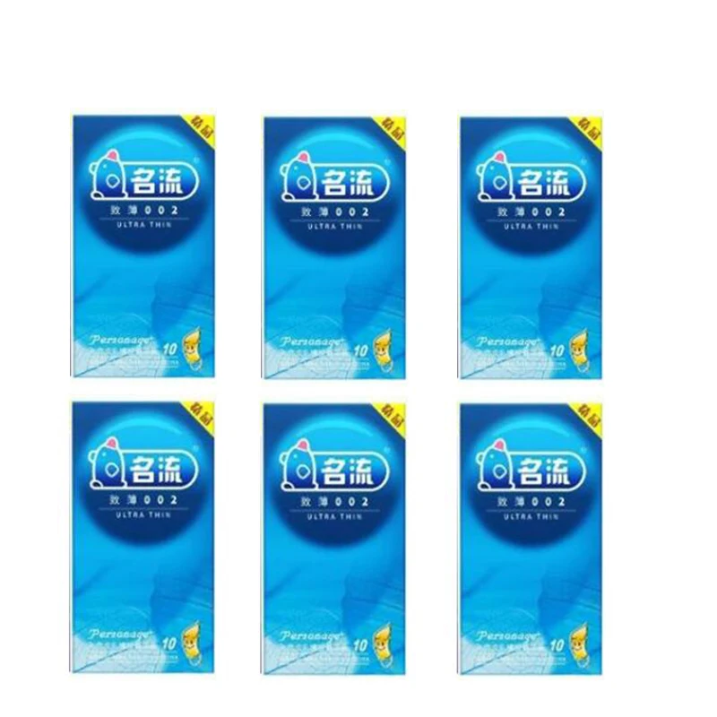 60PCS Ultra Thin Condoms PERSONAGE Particle Spike Condom Intimate Double Lubricated Adult Sex Product Contraception for Male 1