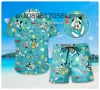 Mickey And Friends Cruise Hawaiian Shirt Shorts Set Casual Beach Short Sleeve Set Disney Beach Shorts Retro Button Shirt 1