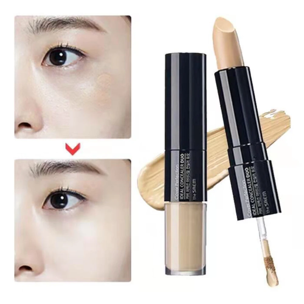 2 In 1 The Saem Foundation Eye Priming Concealer Moisturizing Repairing