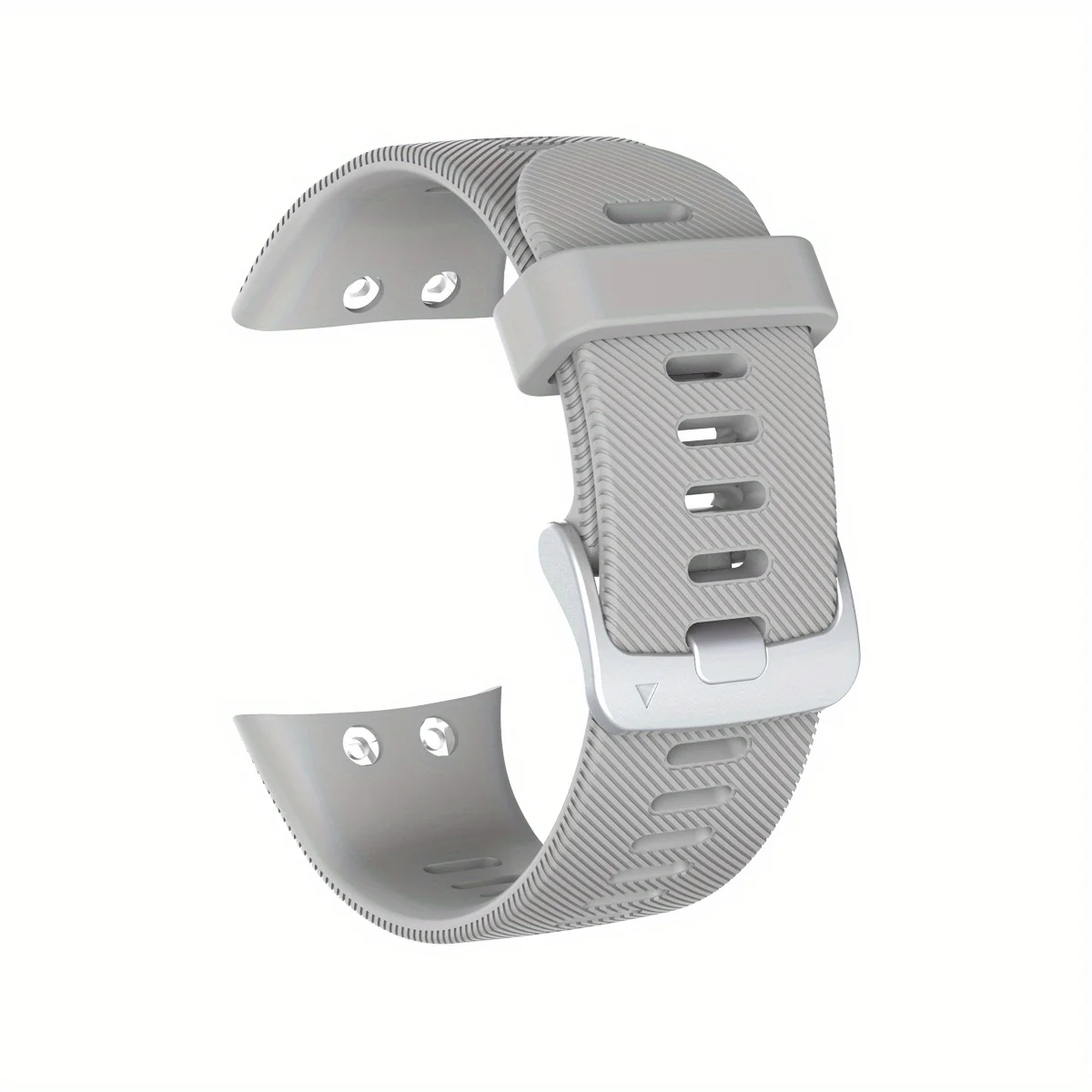 Premium 20mm Soft Silicone Watchband with Tool – Replacement Wristband Strap
