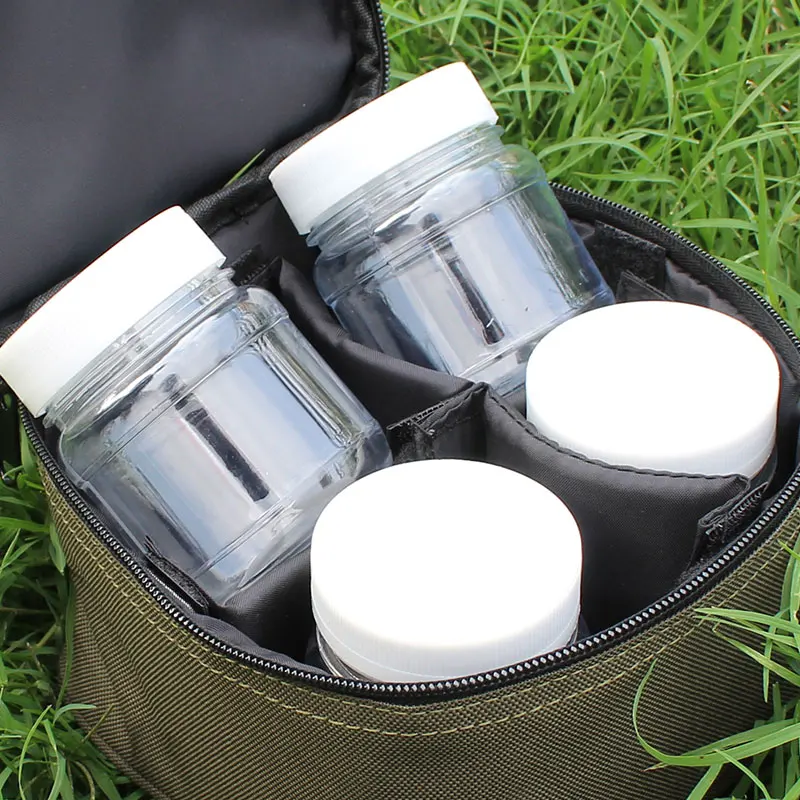 Karpfenangeln Zubehör Pop Up Boilies Angelhaken Köder Aufbewahrungstasche Organizer mit Glug Pot Beutel für Karpfen Angelgerät Werkzeug – Detail 4