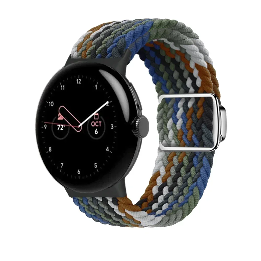 Magnetic Nylon Braided Sports Strap – Breathable & Comfortable Wristband Accessory, 41mm