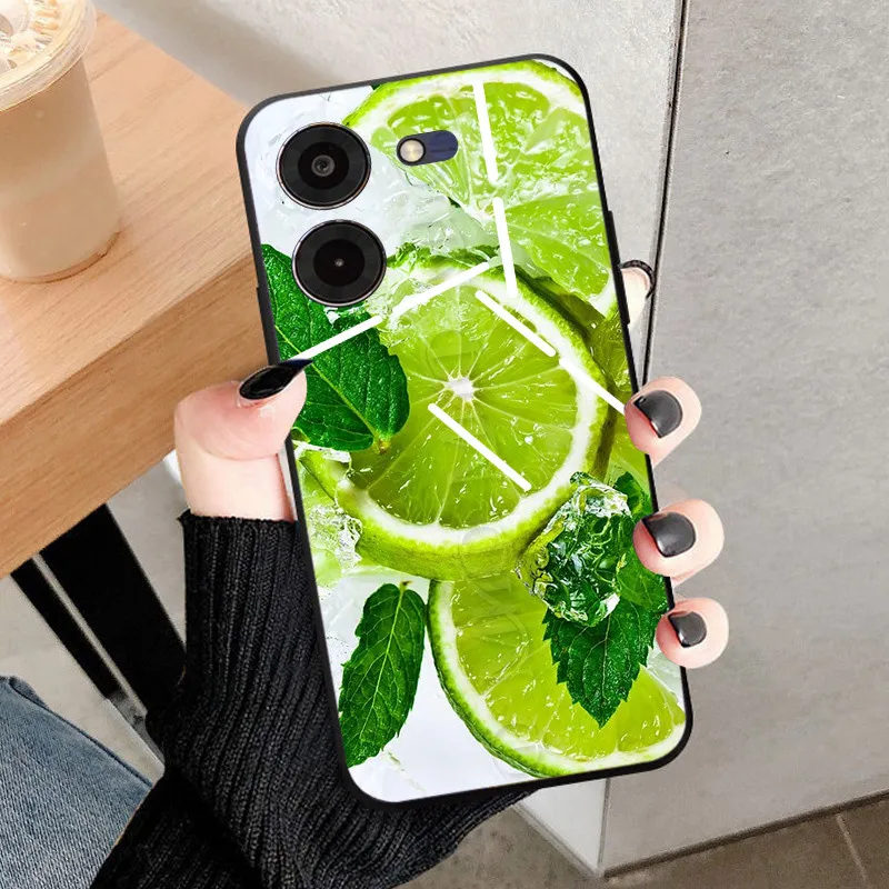 Black Soft Silicone TPU Protective Phone Case with Bumper Shell Coque