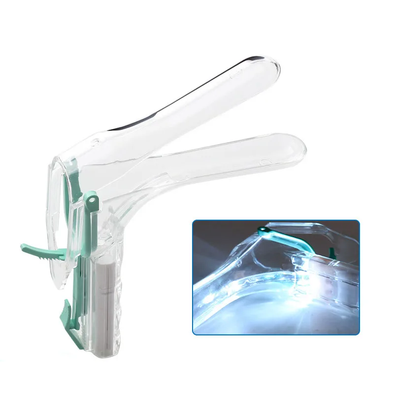 Sex Toys Dilator Examination Of Wide Vaginal Device With Light Vaginal Dilator Light Endoscope Transparent Disposable Vagina