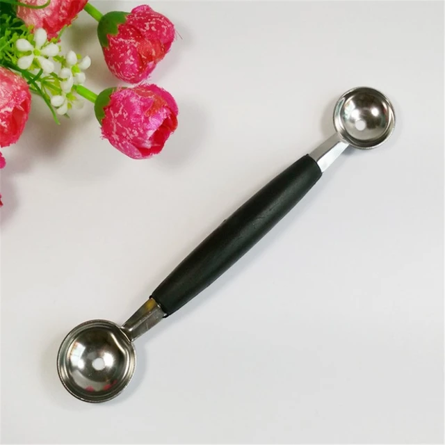 Melon Baller Scoop Stainless Steel Ball Digger Fruit Segmentation Carving  Knife Ice Cream Scoop Fruit Digger