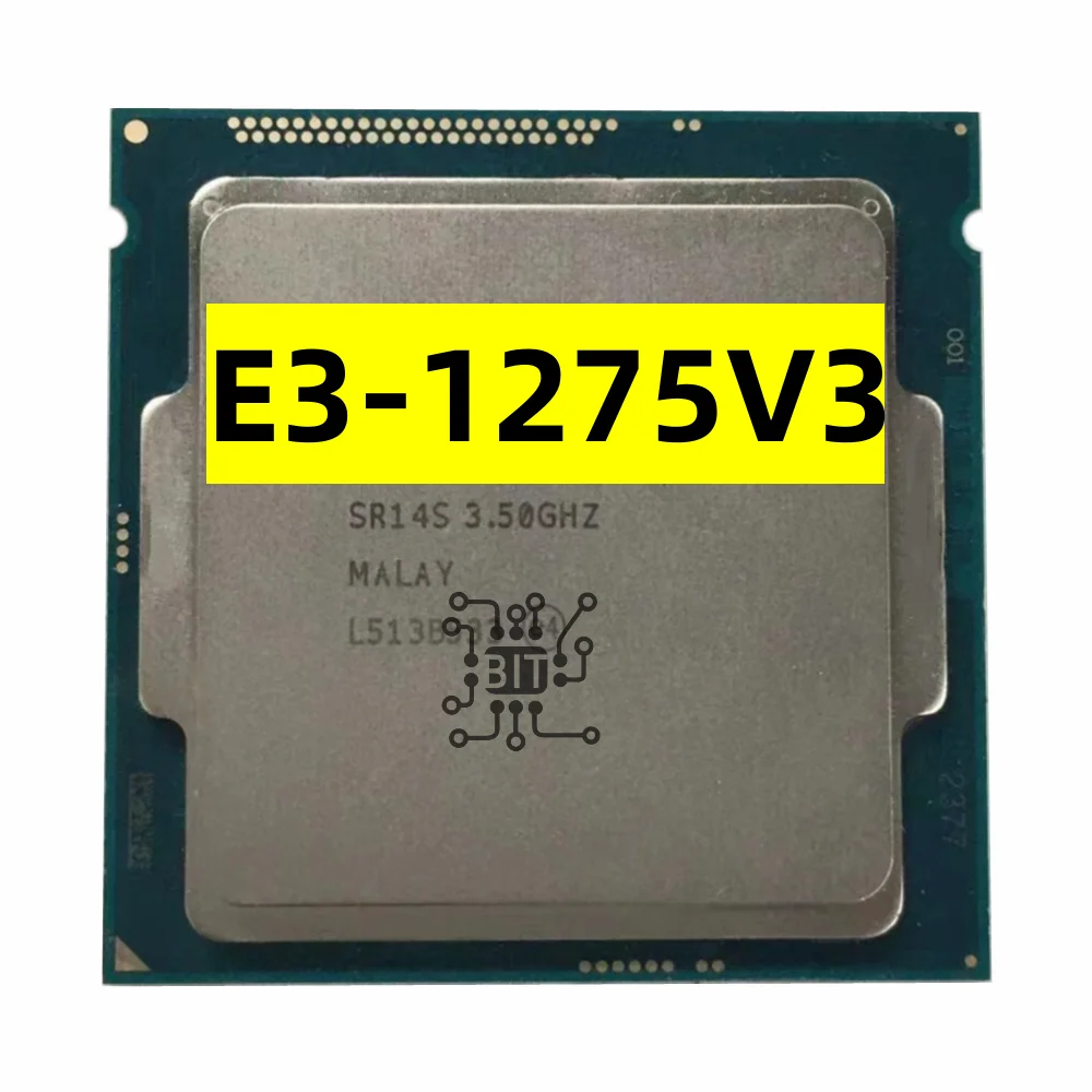 Processore Xeon E3-1275V3 3.50Ghz 8M Quad-Core E3-1275 V3 Socket 1150 Spedizione Gratuita E3 1275 V3 E3 1275V3 Cpu