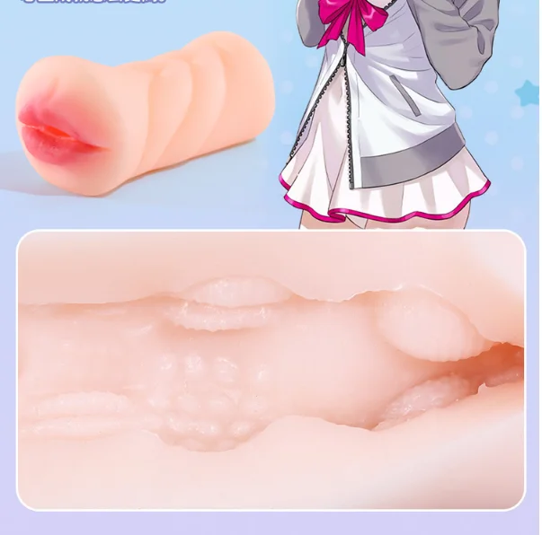 Realistic deep throat vagina Artificial real pocket pussy Oral male masturbator Blowjob cup Erotic sex toys For men Adult games