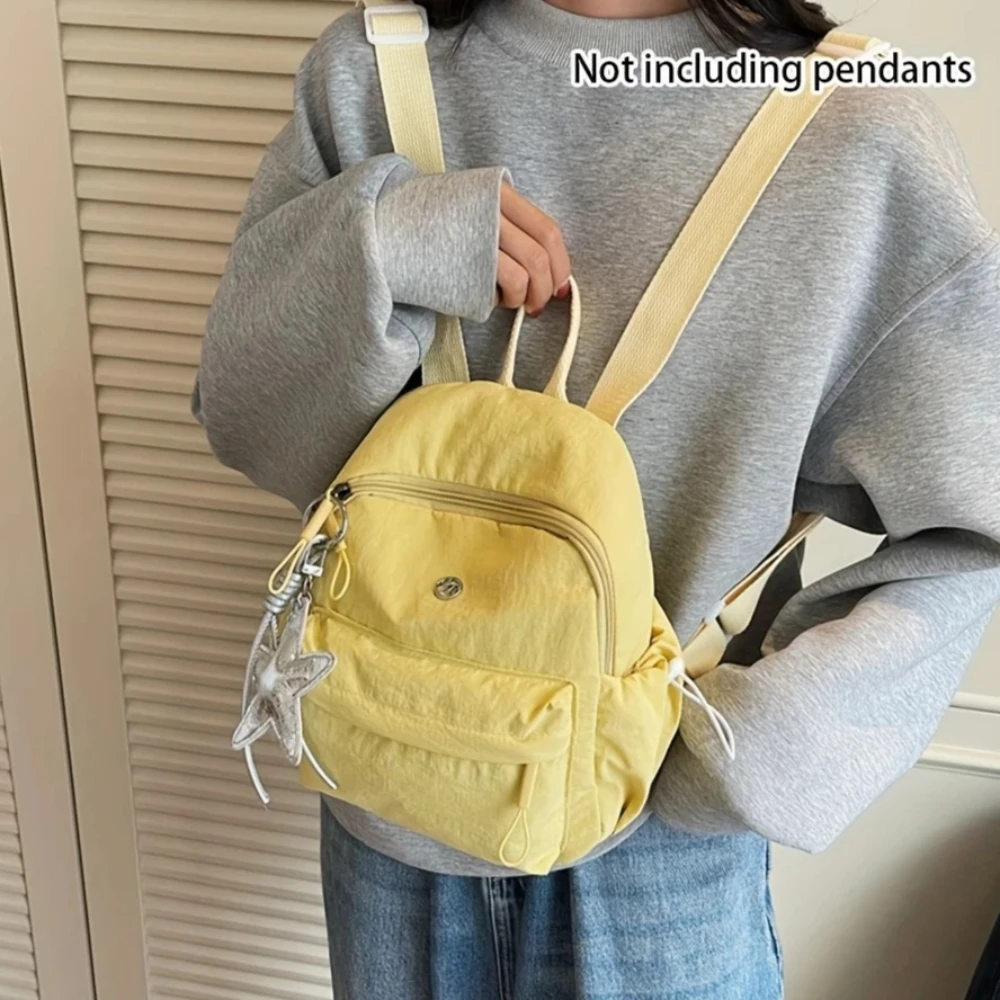 Zaino Piccolo Nuovo Versatile Stile Universitario per il Tempo Libero Borsa da Viaggio Zaino Moda Donna Edizione Coreana Leggero 2026 - immagine 2