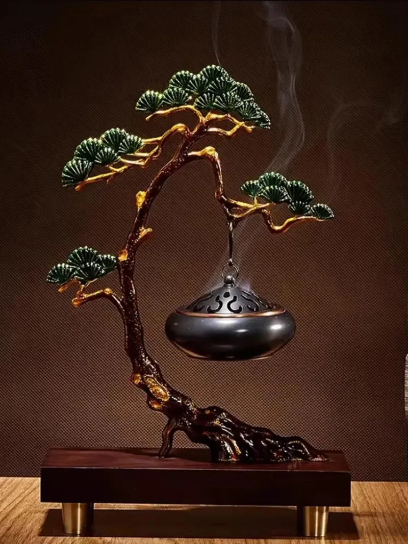 Tearoom backflow incense burner Home Decor Indoor incense holder burner Neo Chinese Living Room decoration Zen incense waterfall - Image 3