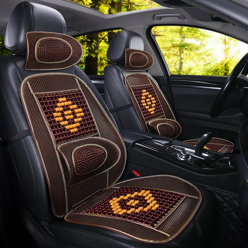 Universal Wooden Bead Car Seat Cover