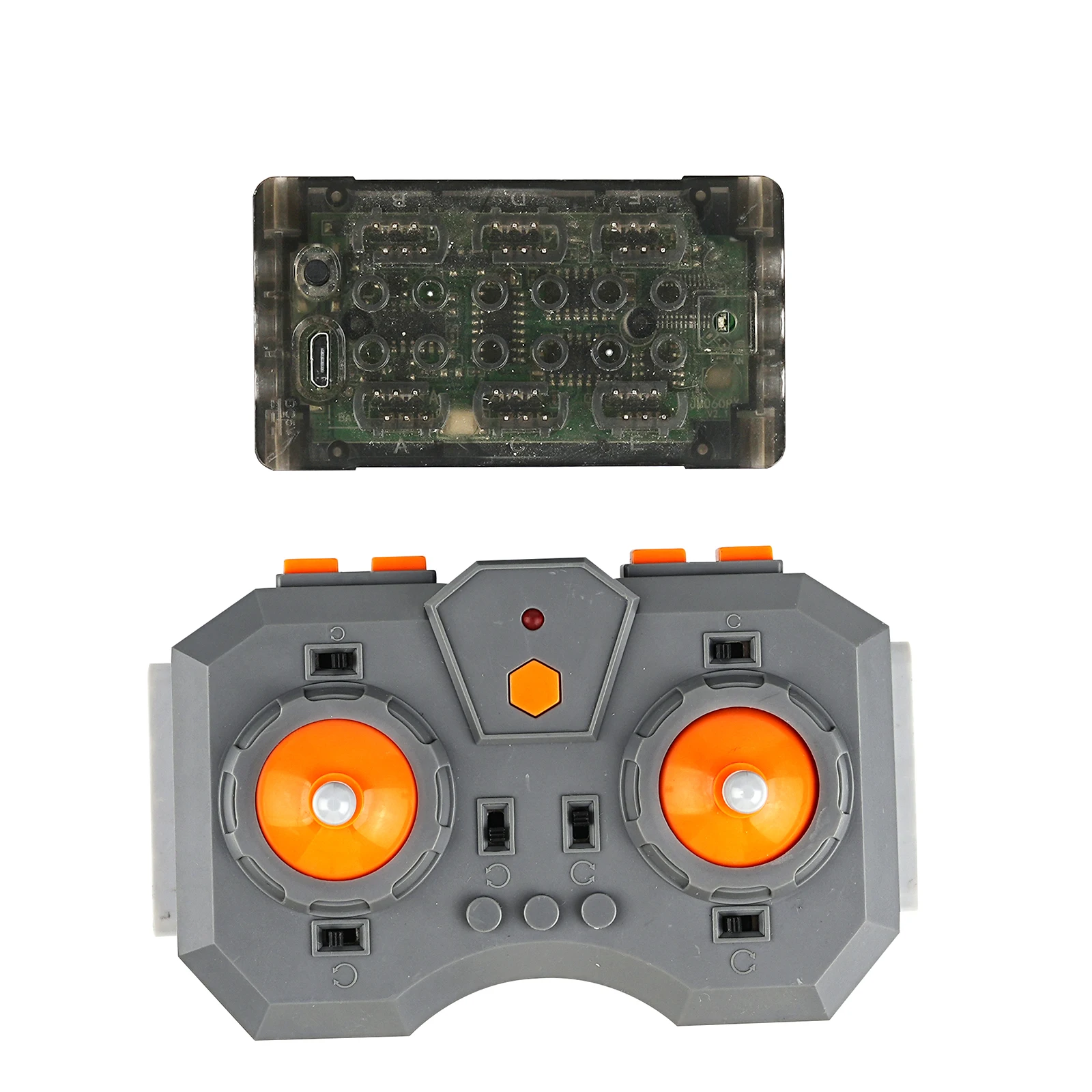 12 Channel Remote Control Kit Rechargeable Lithium Battery Box APP Control Speed Adjustable MOC Building Blocks for Legoeds