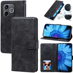 Premium Flip Leather Wallet Cover | Soft TPU Book Style Case for Honor 600 Lite (Black)