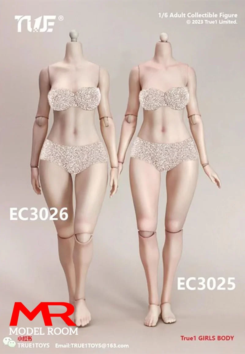 1/6女性素体(ペールスキン)GC-3026A i8toysヘッド付き 1/6女性素体(ペールスキン)GC-3026A i8toysヘッド付き True1Toys