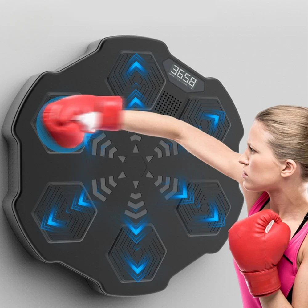 Factory Price ODM Wall Mount Target Smart Multifunctional Music Boxing Target Boxing Equipment