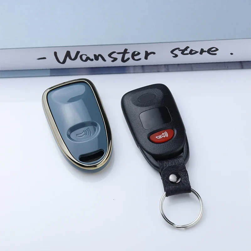 Car Remote Key Case Cover 2+1 2 3 4 Buttons Fob Shell for Hyundai Kia Tucson Sonata Santa FE Carens 2007 2008 2009 2010 2011 key case cover,key case,flip key fob shell,car key shell