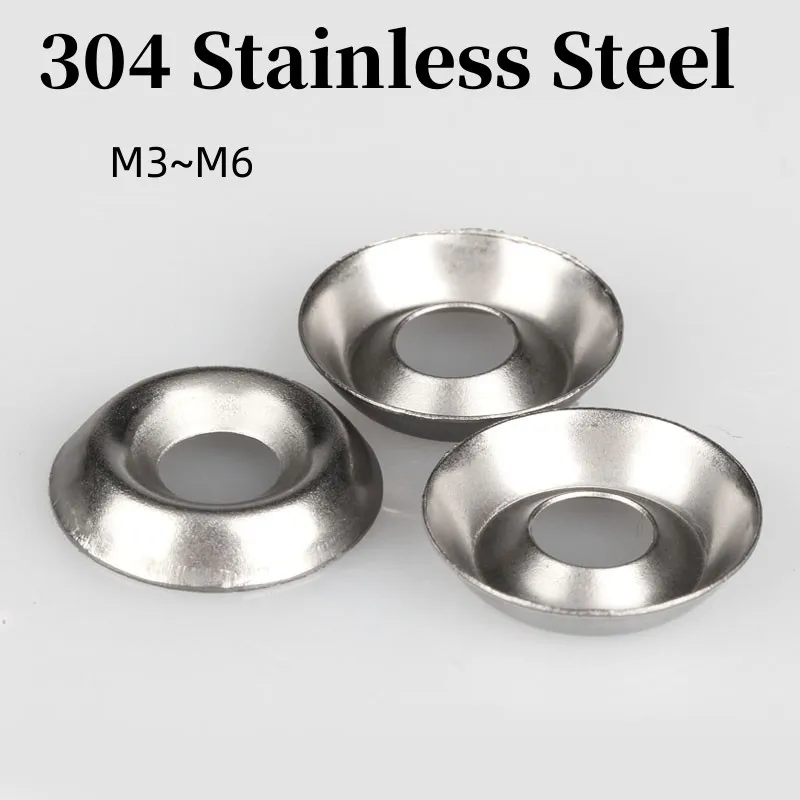 M3M4M5M6304StainlessSteelConicalWasherCountersunkConcave