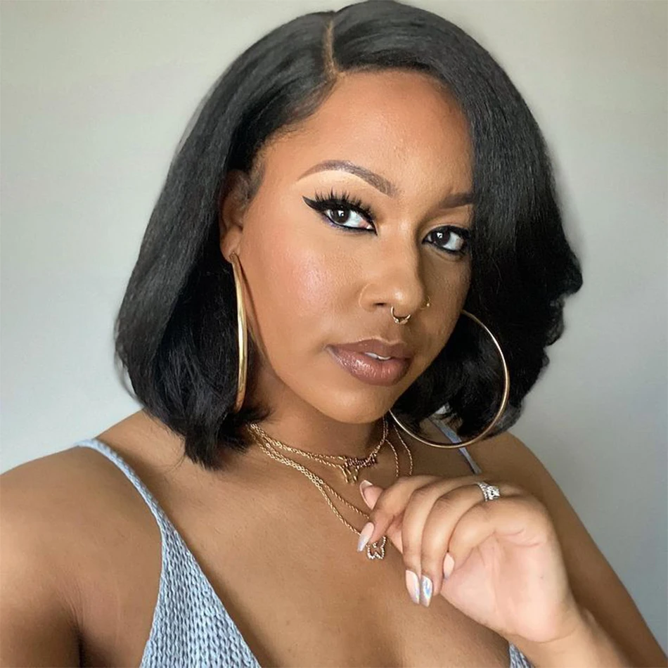 Melodie Pixie Cut Body Wave Short Bob Transparent 4x4 Lace Closure Wigs Human Hair Lace Frontal Brazilian Remy Hair For Women