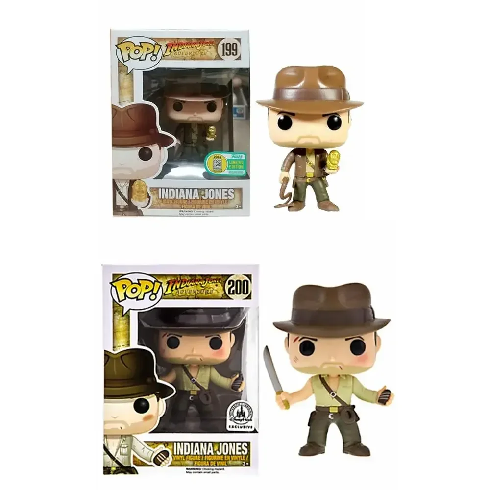 thumbnail image 2 of FUNKO Raiders of the Lost Ark & INDIANA JONES #199 200# Figuras de acción de vinilo Colección de juguetes Modelo Juguetes para niños Regalo, 2 of 5