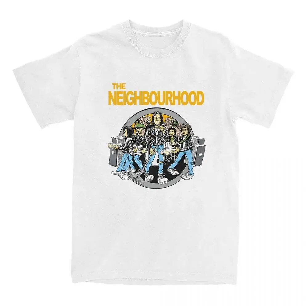 The Neighborhood NBHD Band Printing T-shirt Cotton High Quality Women/Men Tshirts Ropa Mujer Casual Short Sleeve Tee-shirt Male 5