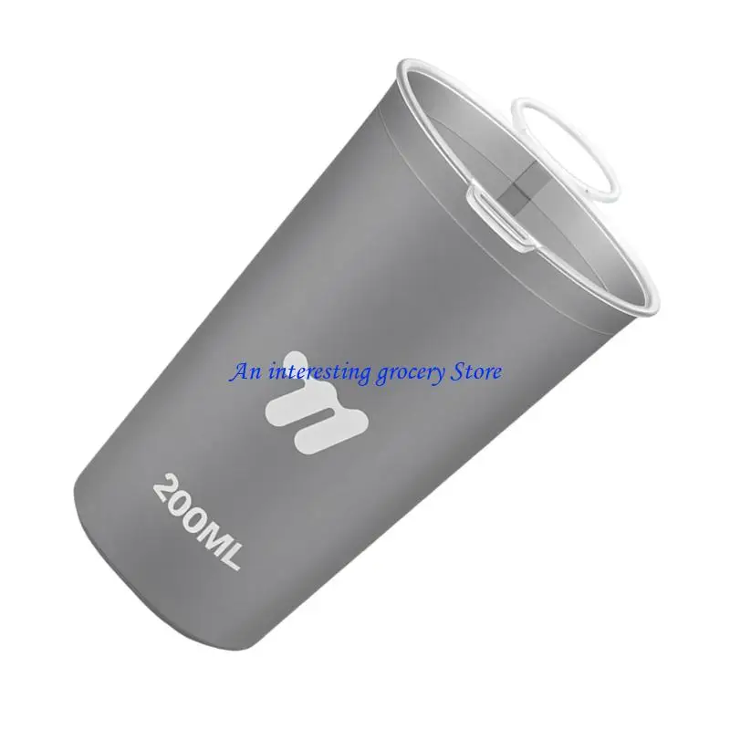 652D 접이식 물 용기 200ML 청소가 쉬운 넓은 입 디자인 물 운반대