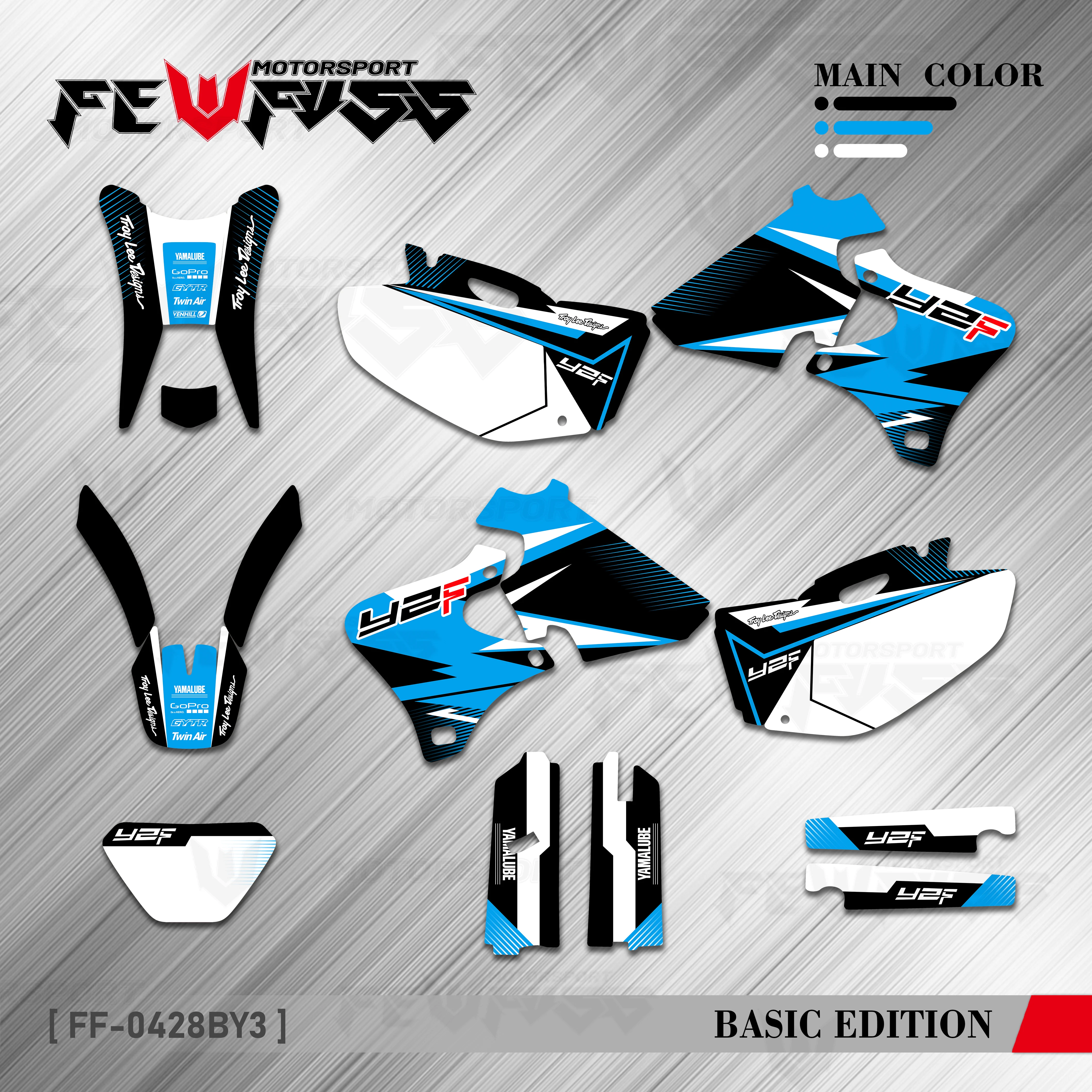 FEWFUSS   Ŀ ׷ Į ƼĿ, YAMAHA YZ250F WR400F WR426F YZF 250 WRF 400 426 1998-2002