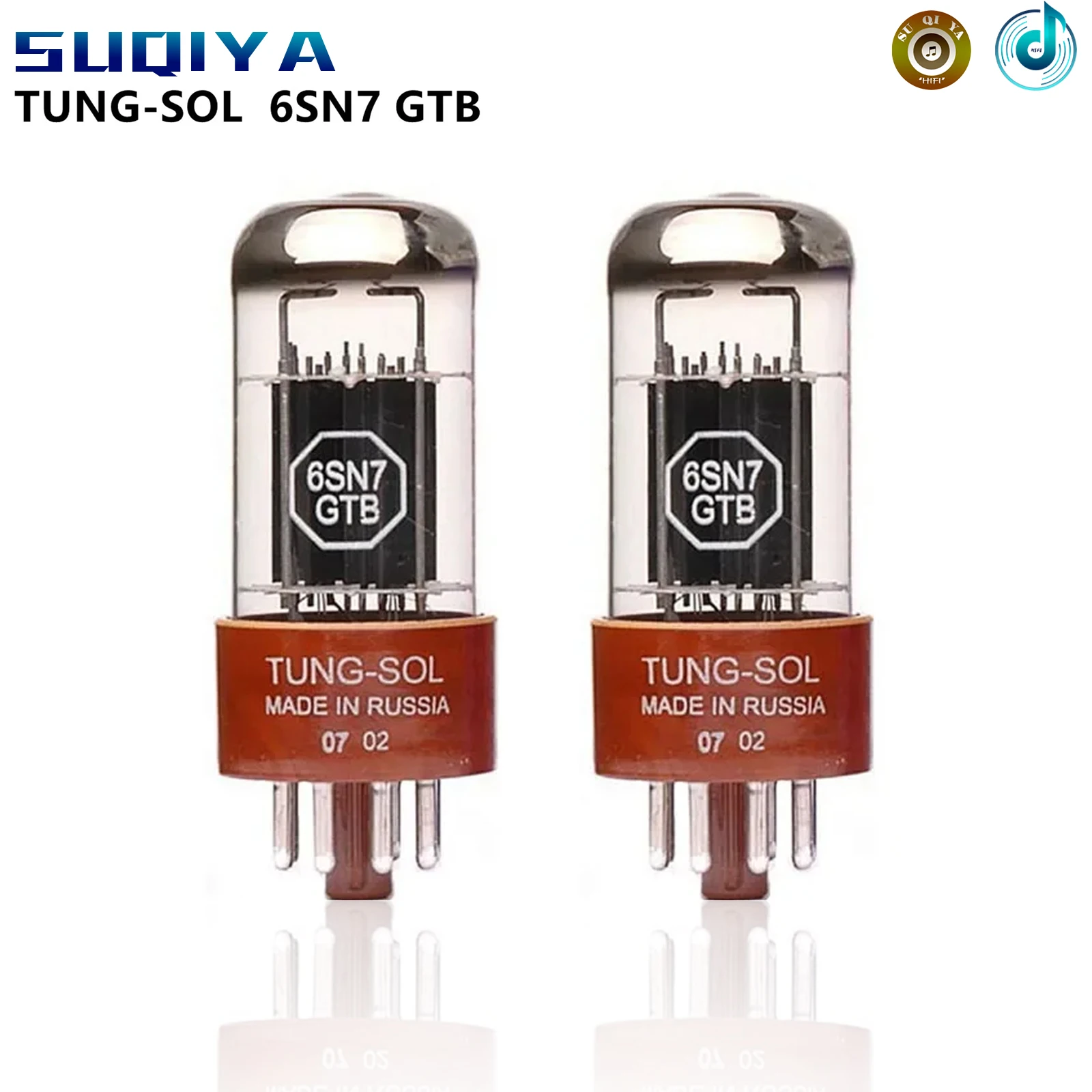 

Вакуумная трубка TUNG-SOL 6SN7 GTB, замена 6N8P 6H8C, заводской тест и соответствие