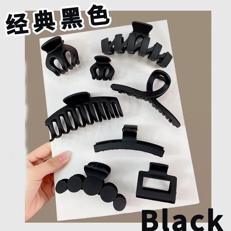 Matte Blumen-Haarspangen für Frauen – 3er-Pack Übergroße Matte Haarklammern mit 3D-Blüten, Starker Halt für Dickes Haar – Detail 7