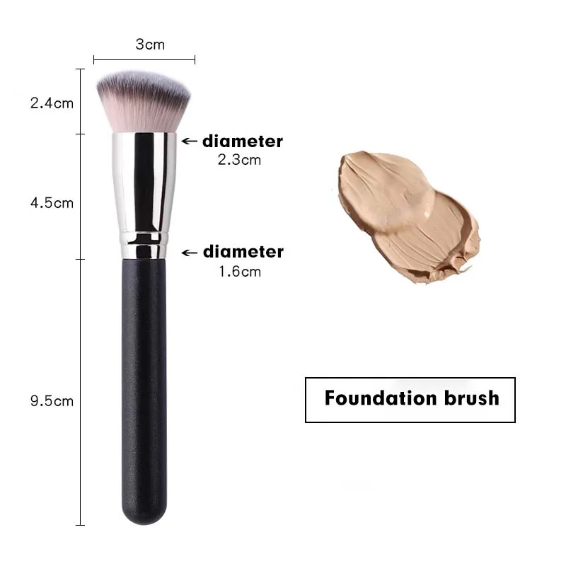 Makeup Brushes Foundation Loose Powder Concealer Blending Blush Brush Professional Cosmetic Beauty Tools 1/3pcs Makeup Brushes