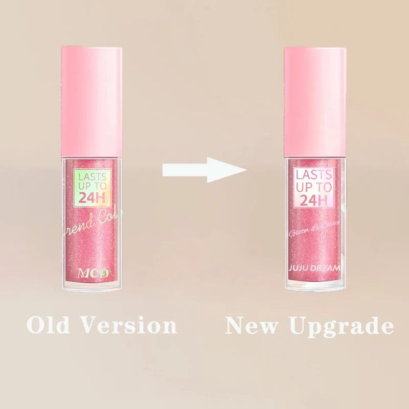 6 Colors Glitter 1pcs Lip Glaze Long Lasting Lip Gloss Waterproof Liquid Lipstick Makeup Lip Oil Lip Tint Moisturizing Lip Balm_voghion.com