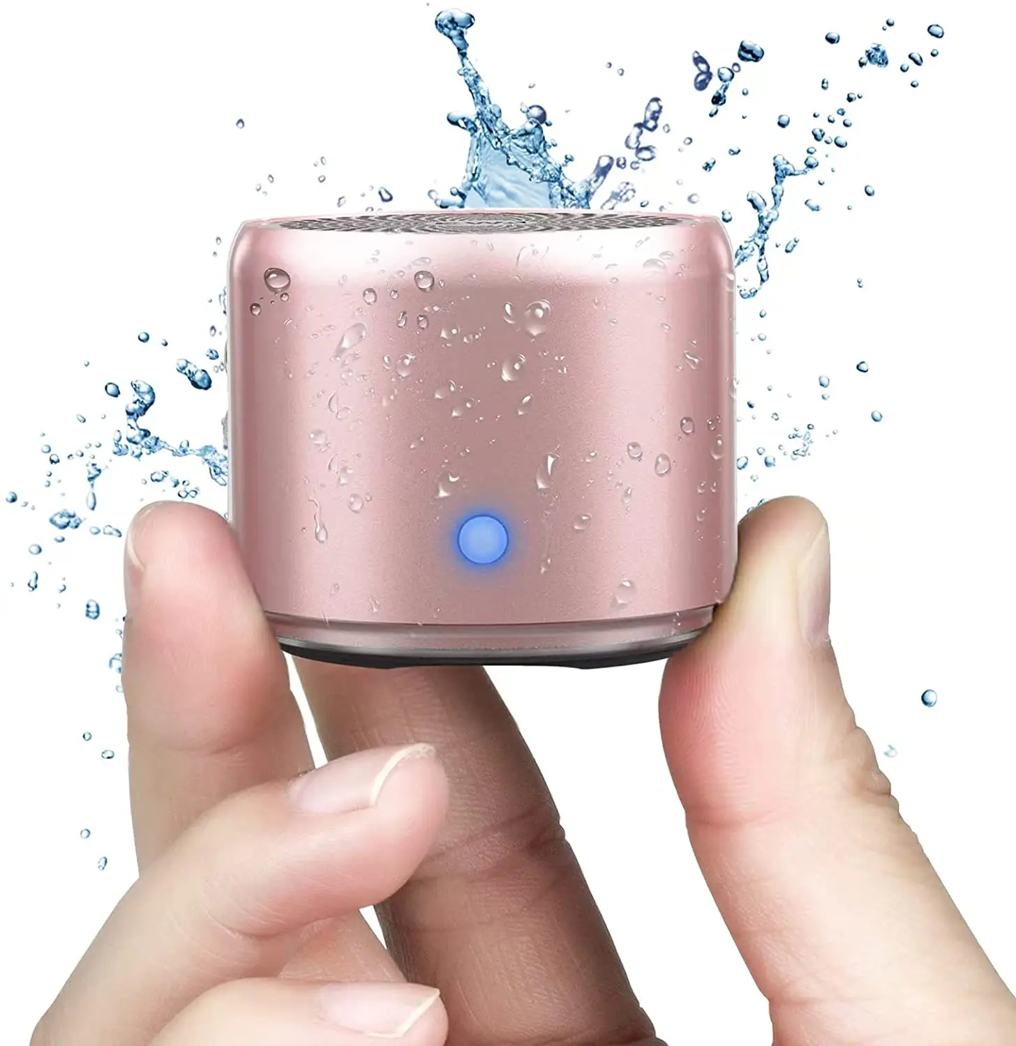 Mini Altoparlante G200, Altoparlante Bluetooth Magnetico Multifunzionale for Doccia, Altoparlante Wireless Portatile Di Alta Qualità Con Luce Colorata Rgb for Stanza, Bici, Auto, Esterno(Purple