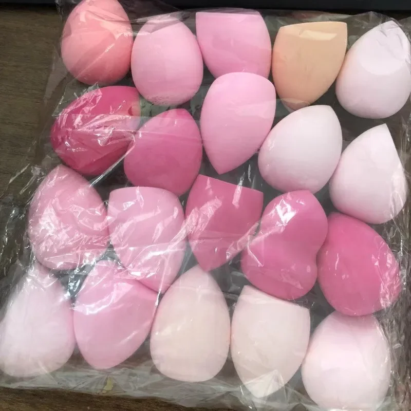 1/4/7PCS Beauty eggsoaked water to make it bigger and dry and wet dual-purpose makeup spongeliquid foundationwithout rubbing mud
