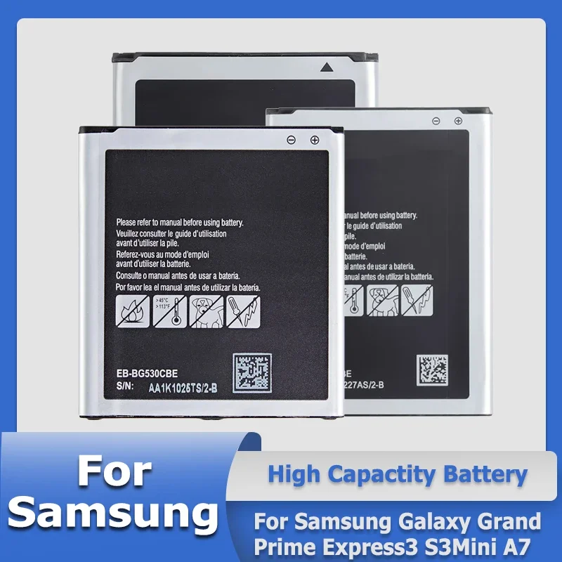 Xdou Batteria Di Alta Qualità Eb-Ba720Abe Eb-Bg530Cbu Eb-Bj120Cbe Eb-L1M7Flu Per Samsung Galaxy Grand Prime Express3 S3Mini A7 + Tool