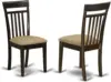 LYCA5-CAP-C Lynfield 5 Piece Modern Dining Set Includes a Rectangle Wooden Table with Butterfly Leaf and 4 Linen Fabric 2