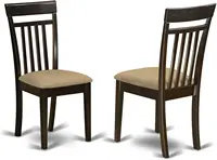 LYCA5-CAP-C Lynfield 5 Piece Modern Dining Set Includes a Rectangle Wooden Table with Butterfly Leaf and 4 Linen Fabric 2