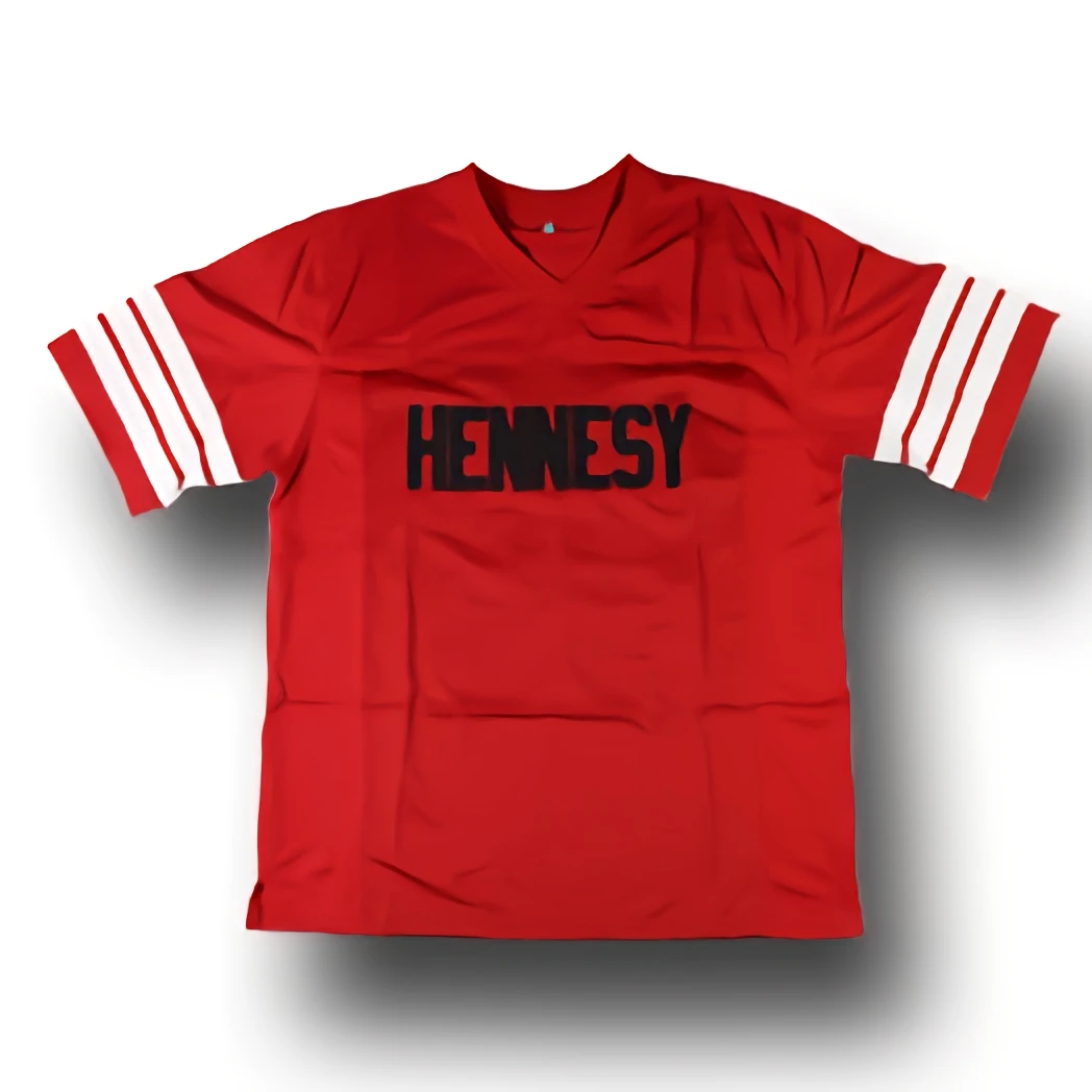 The Prodigy 95 Hennesy Queens Bridge Movie Football Jersey Stitched Red Blue Mens Size S-3XL
