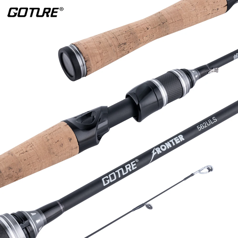 Goture Warrior Fishing Rod 2.7m 2.4m 2.28m 2.13m 4 Pieces Carbon Fiber Spinning  Casting Travel Rods With Portable Bag - Fishing Rods - AliExpress