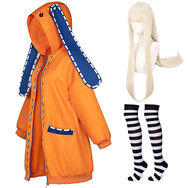 Anime Kakegurui Yomoduki Runa Cosplay Costumes Hoodie Compulsive
