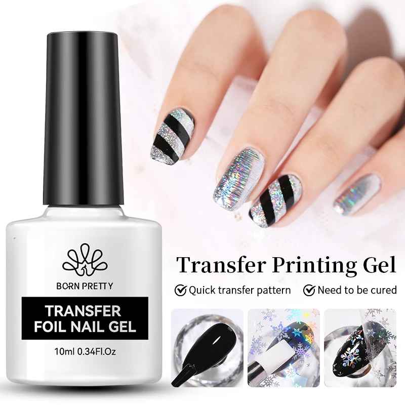 Transfer foil gel