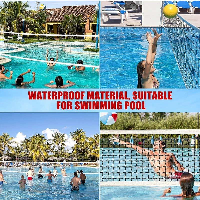 950X100CM Portable Badminton Volleyball Net Indoor or Outdoor for Beach Volleyball Net Professional Standard Tennis Training 3