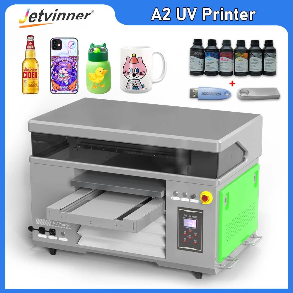 Принтер A2 UV с двумя печатными головками XP600